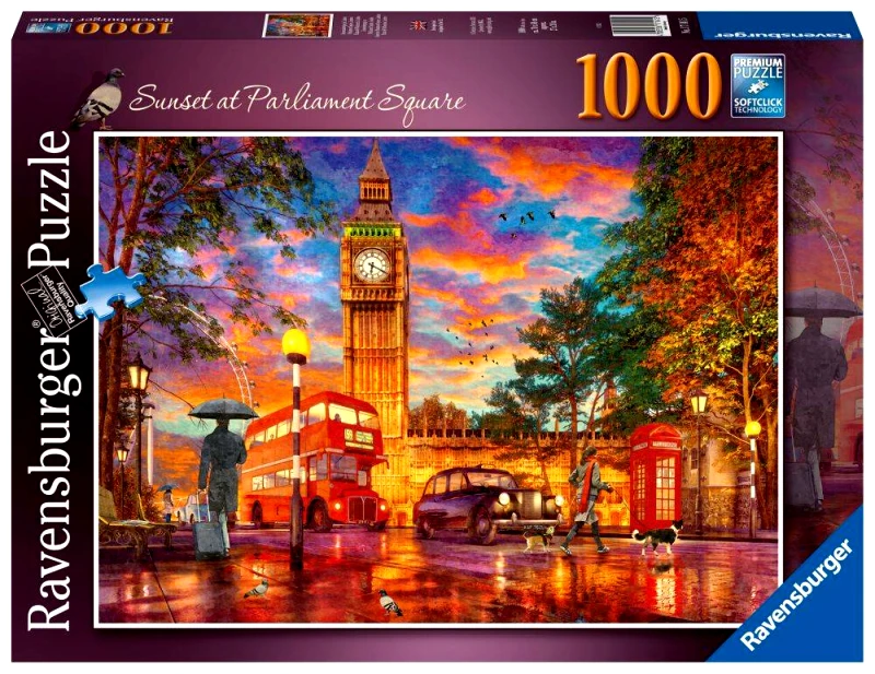 RAVENSBURGER ΔΥΣΗ ΣΤΟ ΛΟΝΔΙΝΟ RAVENSBURGER 1000 ΚΟΜΜΑΤΙΑ