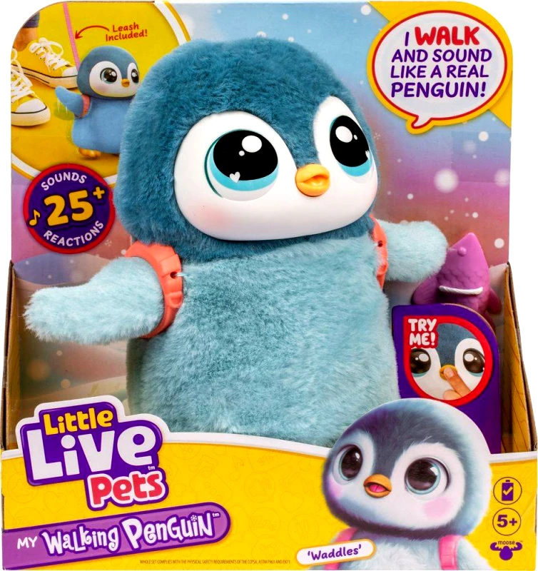 GIOCHI PREZIOSI LITTLE LIVE PETS ΝΙΝΟΣ Ο ΠΙΓΚΟΥΙΝΟΣ ΗΛΕΚΤΡΟΝΙΚΟ PET