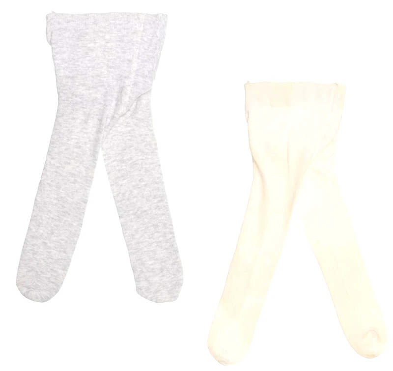 BENETTON ΚΑΛΣΟΝ BENETTON BASIC ΓΚΡΙ/ΛΕΥΚΟ 2ΤΜΧ (6-12 ΜΗΝΩΝ)-(68-74 CM)