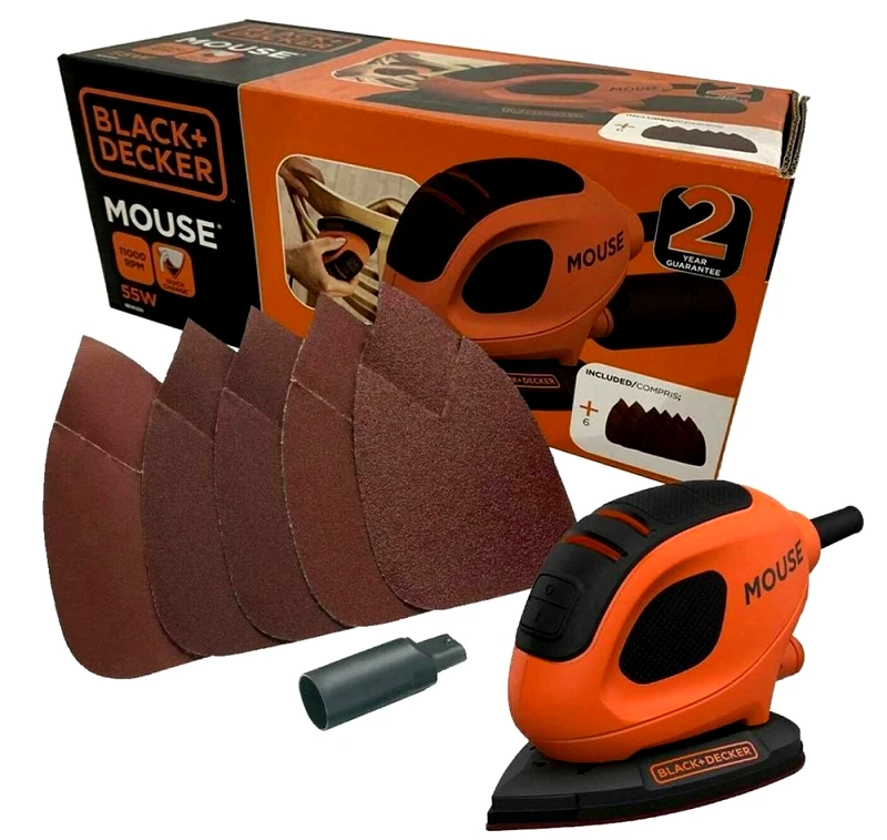 BLACK AND DECKER ΠΑΛΜΙΚΟ ΗΛΕΚΤΡΙΚΟ ΤΡΙΒΕΙΟ BLACK N DECKER 55 WATT MOUSE BEW230
