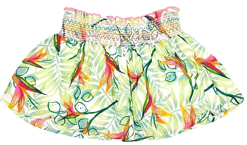 BENETTON ΦΟΥΣΤΑ BENETTON GREEN ROOTS 1 G FLORAL ΠΡΑΣΙΝΟ/ΠΟΛΥΛΧΡΩΜΟ (100 CM)-(3-4 ΕΤΩΝ)