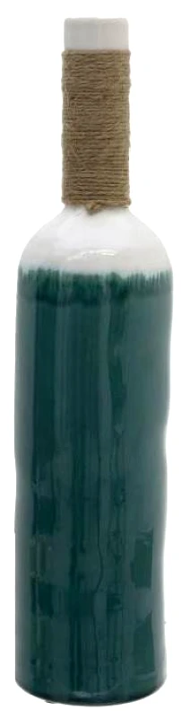 INART ΒΑΖΟ INART ΚΕΡΑΜΙΚΟ ΠΡΑΣΙΝΟ 9Χ9Χ38,5CM