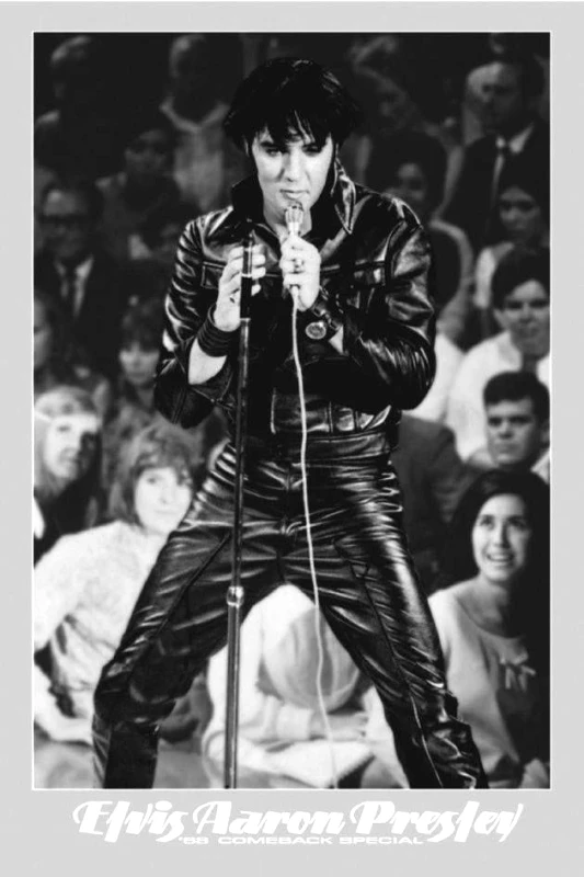 PYRAMID INTERNATIONAL POSTER ELVIS 68 COMEBACK (61X91.5CM)