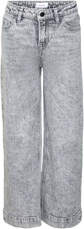 VERO MODA ΠΑΝΤΕΛΟΝΙ JEANS VERO MODA VMDAISY HR WIDE 10316746 ΓΚΡΙ (152CM) (12 ΕΤΩΝ)