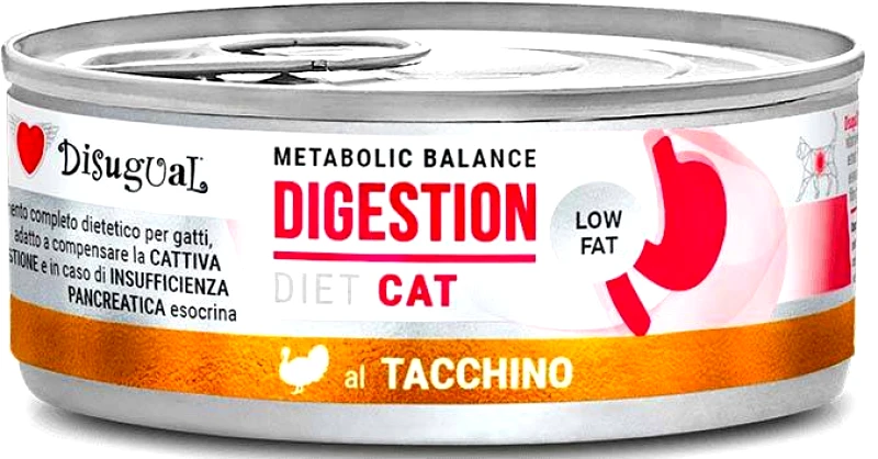 DISUGUAL ΚΟΝΣΕΡΒΑ ΓΑΤΑΣ DISUGUAL METABOLIC BALANCE DIGESTION ΜΕ ΓΑΛΟΠΟΥΛΑ 85GR