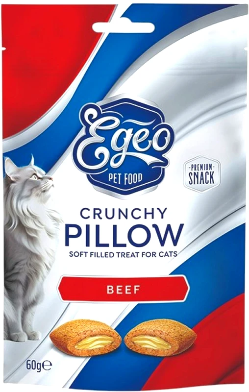 EGEO ΜΠΙΣΚΟΤΑ EGEO CRUNCHY PILLOW ADULT ΒΟΔΙΝΟ (60GR)