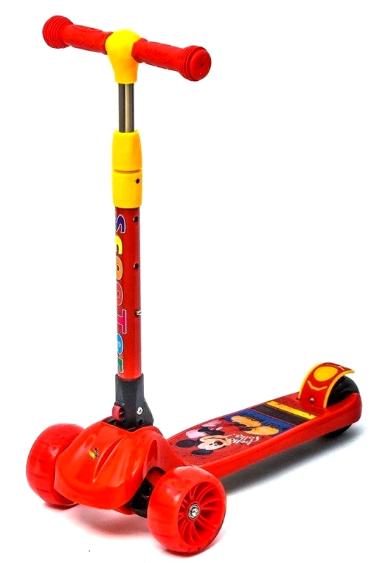 OEM ΠΑΙΔΙΚΟ ΠΑΤΙΝΙ ESCOOTER HB601 MICKEY MOUSE ΚΟΚΚΙΝΟ