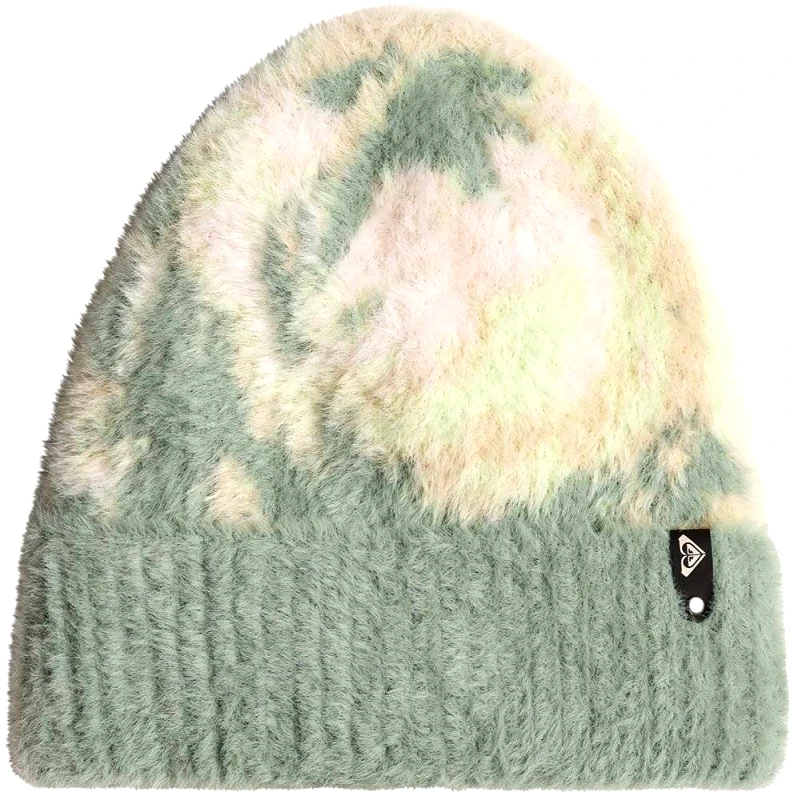 ROXY ΣΚΟΥΦΟΣ ROXY PEACE POLLY BEANIE ΠΡΑΣΙΝΟ/ΕΚΡΟΥ