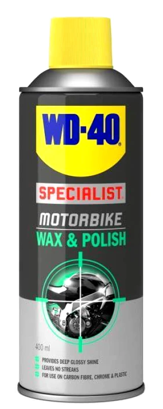 WD-40 ΓΥΑΛΙΣΜΑ ΚΑΙ ΚΕΡΩΜΑ WD-40 SPECIALIST MOTORBIKE WAX - POLISH 400ML