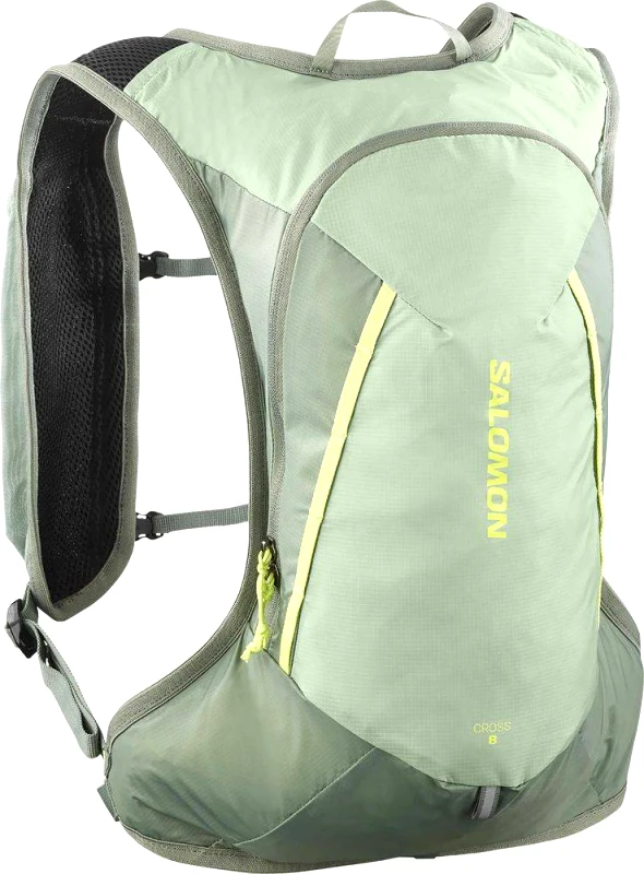 SALOMON ΤΣΑΝΤΑ ΠΛΑΤΗΣ SALOMON CROSS 8 ΠΡΑΣΙΝΗ