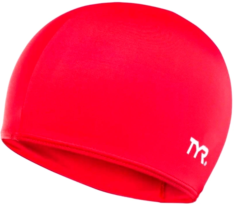 TYR ΣΚΟΥΦΑΚΙ TYR ADULT LYCRA FIBER SWIM CAP ΚΟΚΚΙΝΟ