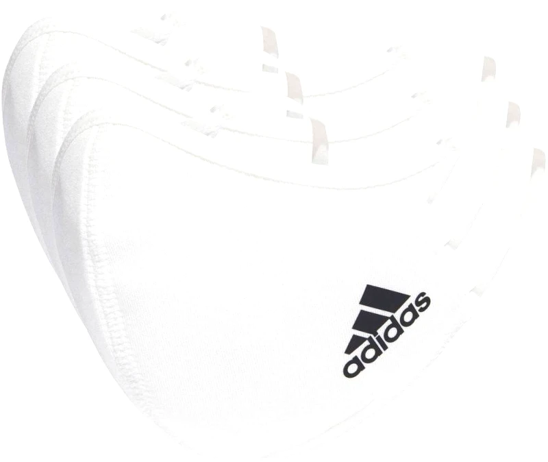 ADIDAS PERFORMANCE ΥΦΑΣΜΑΤΙΝΕΣ ΜΑΣΚΕΣ ADIDAS PERFORMANCE FACE COVER 3-PACK ΛΕΥΚΕΣ (M/L)