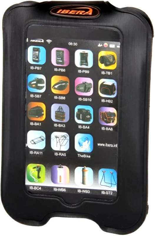 OEM ΘΗΚΗ IBERA IB-PB8 ΓΙΑ I-PHONE /SMART PHONE + ΒΑΣΗ Q2 ΜΑΥΡΗ