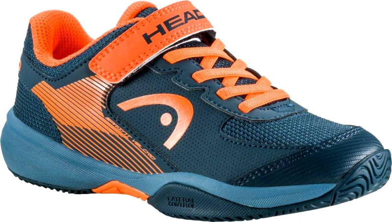 HEAD ΠΑΙΔΙΚΟ ΠΑΠΟΥΤΣΙ HEAD SPRINT VELCRO 3.0 KIDS ΜΠΛΕ/ΠΟΡΤΟΚΑΛΙ (30)