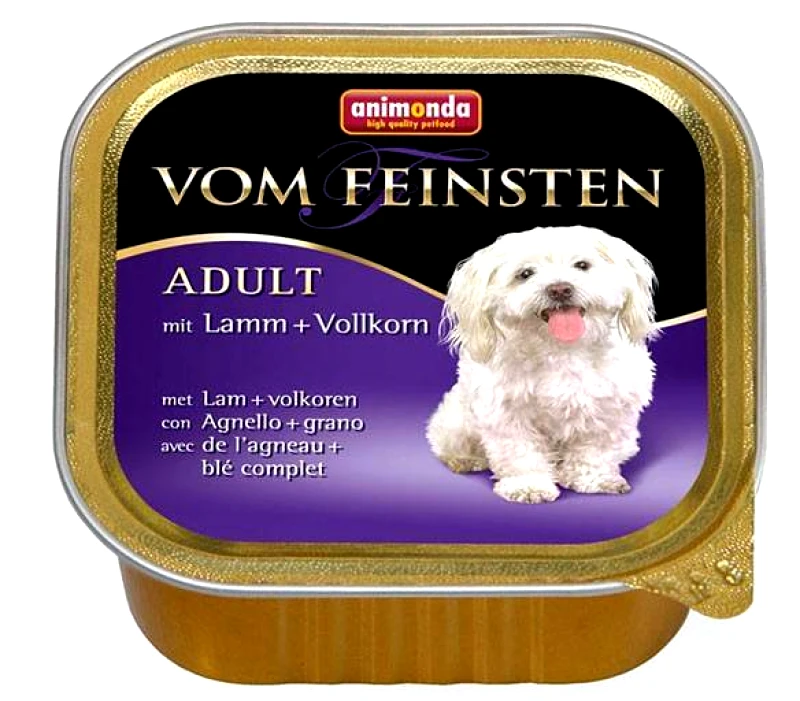 ANIMONDA VOM FEINSTEN ΚΟΝΣΕΡΒΑ ΣΚΥΛΟΥ ANIMONDA VOM FEINSTEN ADULT ΑΡΝΙ ΚΑΙ ΣΙΤΑΡΙ 150GR