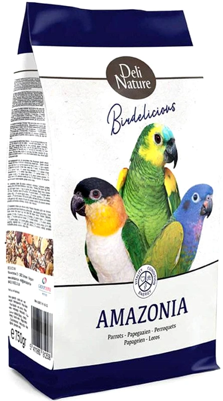 DELI NATURE ΤΡΟΦΗ DELI NATURE BIRDELICIOUS PARROTS AMAZONIA (750GR)