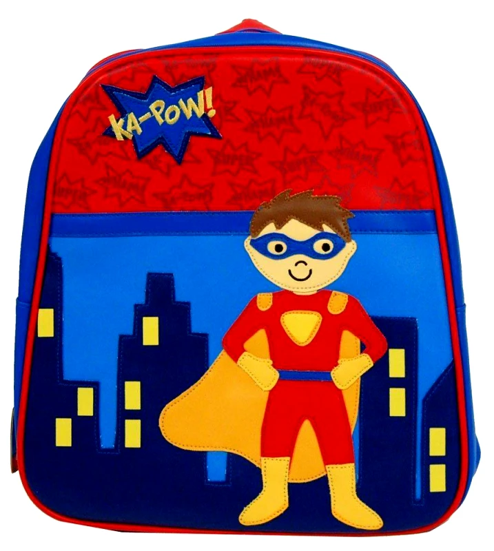 STEPHEN JOSEPH ΤΣΑΝΤΑ ΠΛΑΤΗΣ ΒΥΝΙΛΙΟΥ ΝΗΠΙΟΥ STEPHEN JOSEPH GOGO BAG BOY SUPERHERO