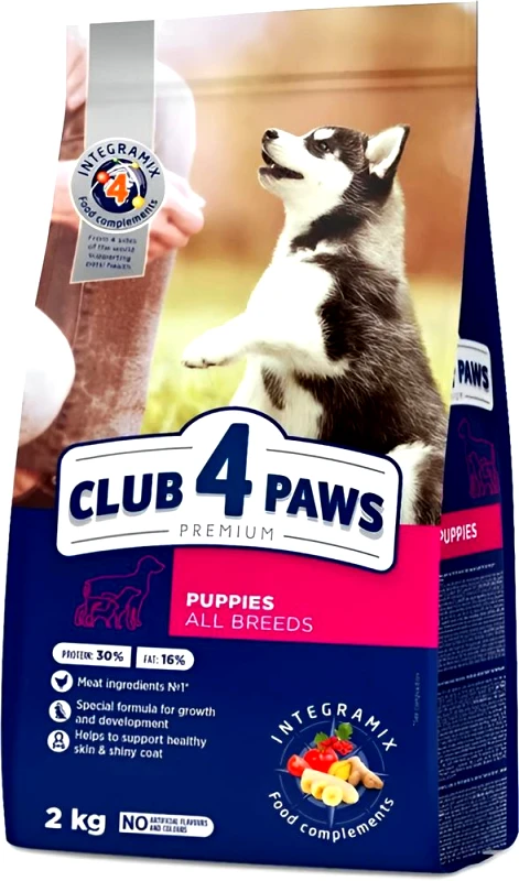 CLUB4PAWS ΤΡΟΦΗ ΣΚΥΛΟΥ CLUB4PAWS PUPPIES ALL BREEDS ΚΟΤΟΠΟΥΛΟ (14KG)