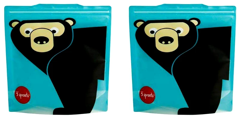 3SPROUTS ΘΗΚΗ ΓΙΑ ΣΑΝΤΟΥΪΤΣ 3SPROUTS BEAR 19 X 18.5CM (2ΤΜΧ)