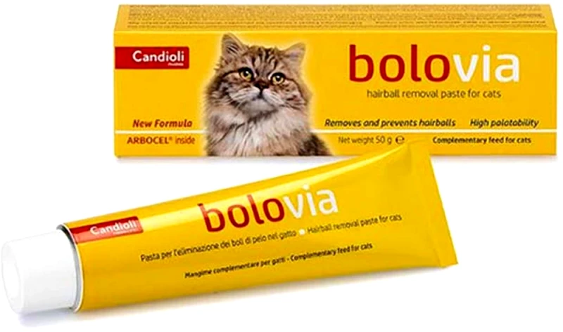 CANDIOLI ΣΥΜΠΛΗΡΩΜΑ ΔΙΑΤΡΟΦΗΣ ΓΙΑ ΓΑΤΕΣ CANDIOLI BOLO VIA PALATABLE PASTE (50GR)