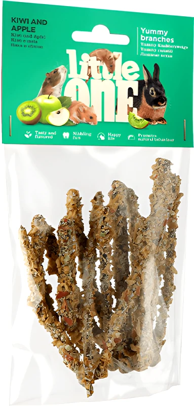 LITTLE ONE SNACK LITTLE ONE ΚΛΑΔΙΑ ΜΕ ΑΚΤΙΝΙΔΙΟ ΚΑΙ ΜΗΛΟ 35GR