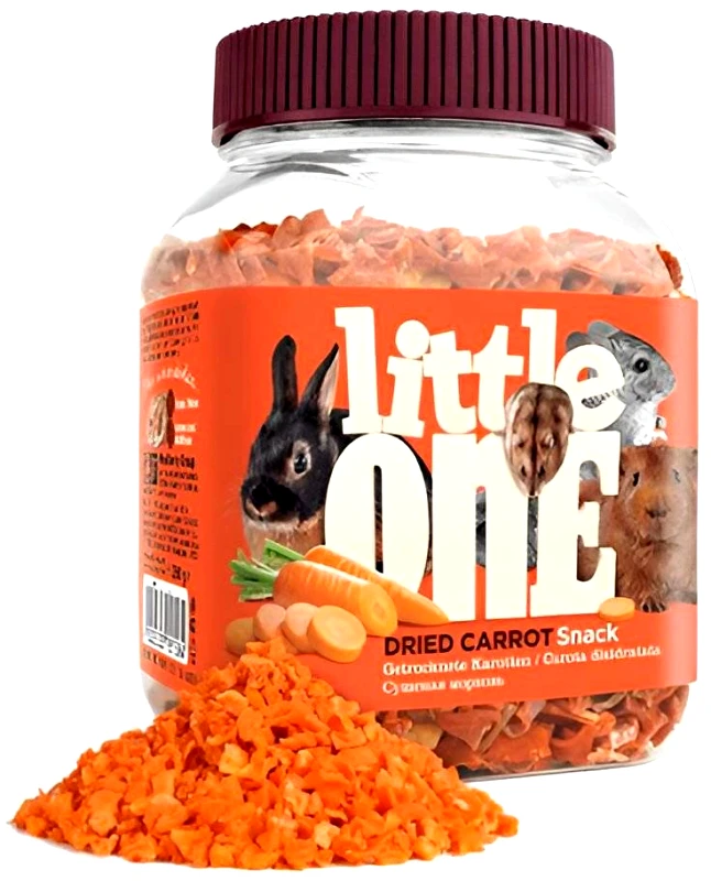 LITTLE ONE SNACK LITTLE ONE ΜΕ ΑΠΟΞΗΡΑΜΕΝΟ ΚΑΡΟΤΟ (200GR)