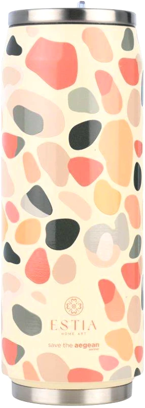 SAVE THE AEGEAN ΘΕΡΜΟΣ SAVE THE AEGEAN TRAVEL CUP HUE PEBBLES (500ML)