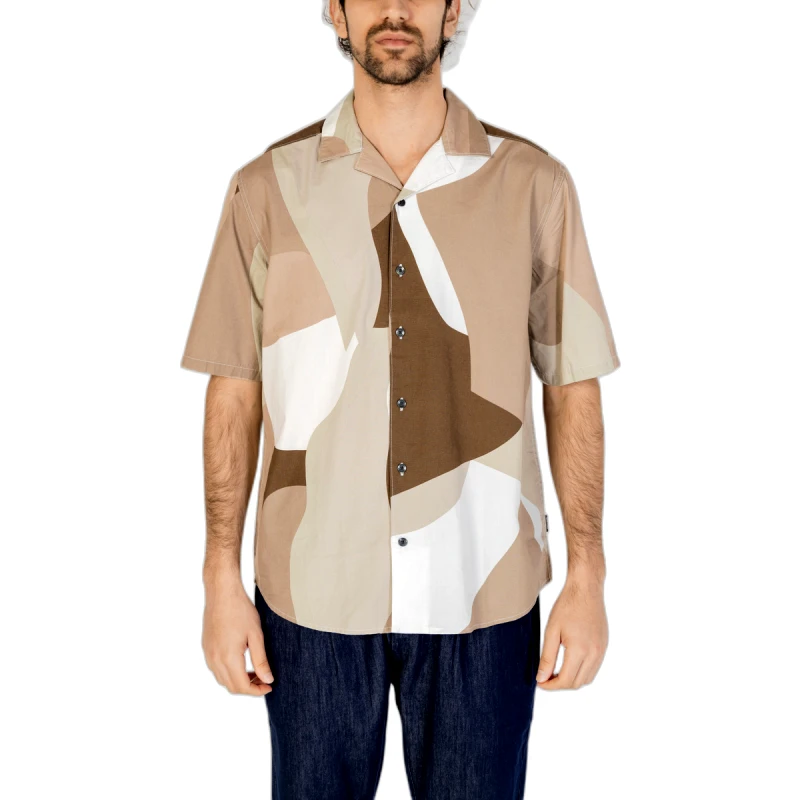 Only & Sons Πουκάμισο με κοντά μανίκια Only & Sons Onstie Rlx Ss Aop Resort 22028044
