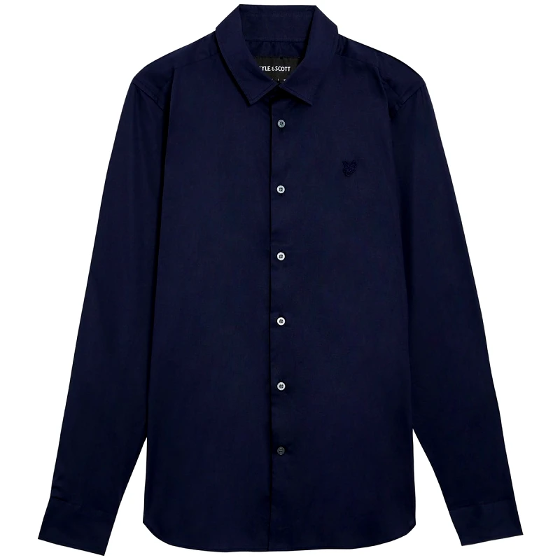 Lyle & Scott Πουκάμισο με μακριά μανίκια Lyle & Scott LW1115TON
