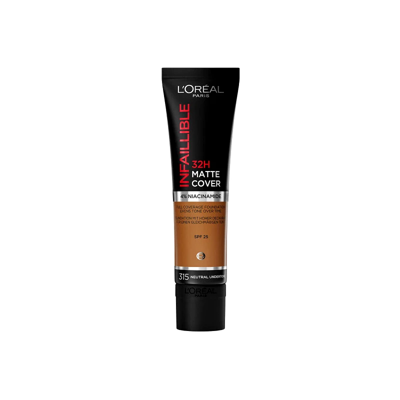 L'oréal Πούδρες & Βάσεις L'oréal Infallible 32H Matte Cover Foundation - 315 Sous Ton Ne