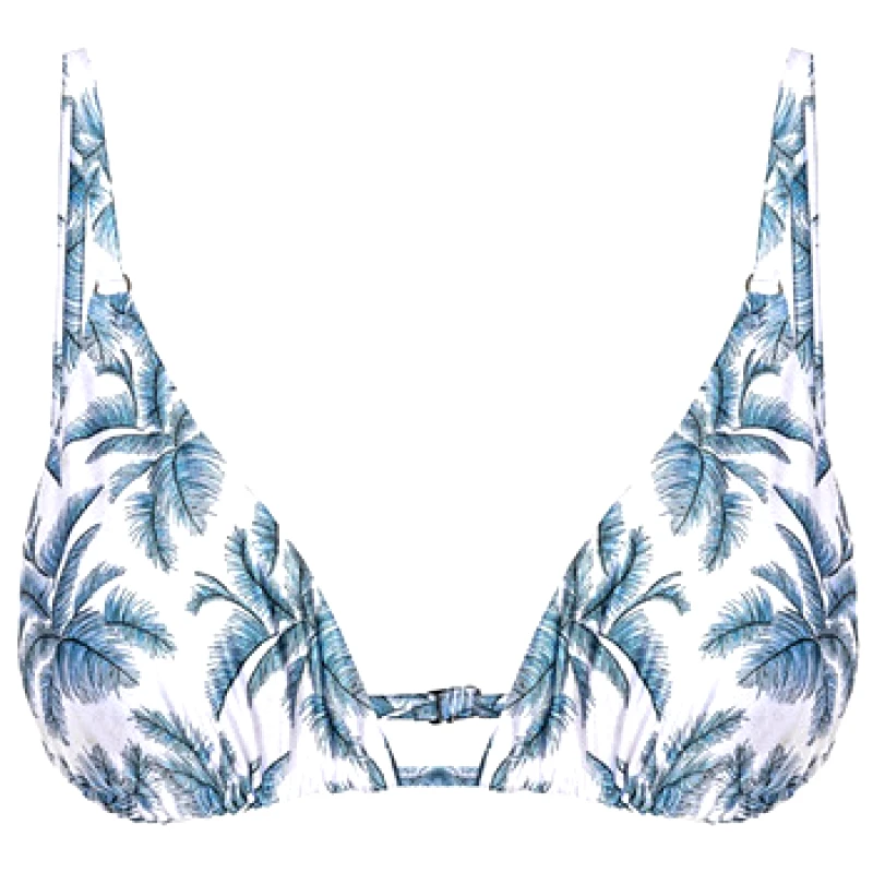Project Soma Μαγιό Project Soma SORA PRINTED TRIANGLE BIKINI TOP WOMEN