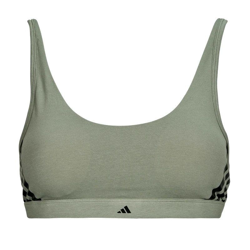 adidas Αθλητικά σουτιέν adidas ACTIVE ESSENTIALS COTTON 3 STRIPES