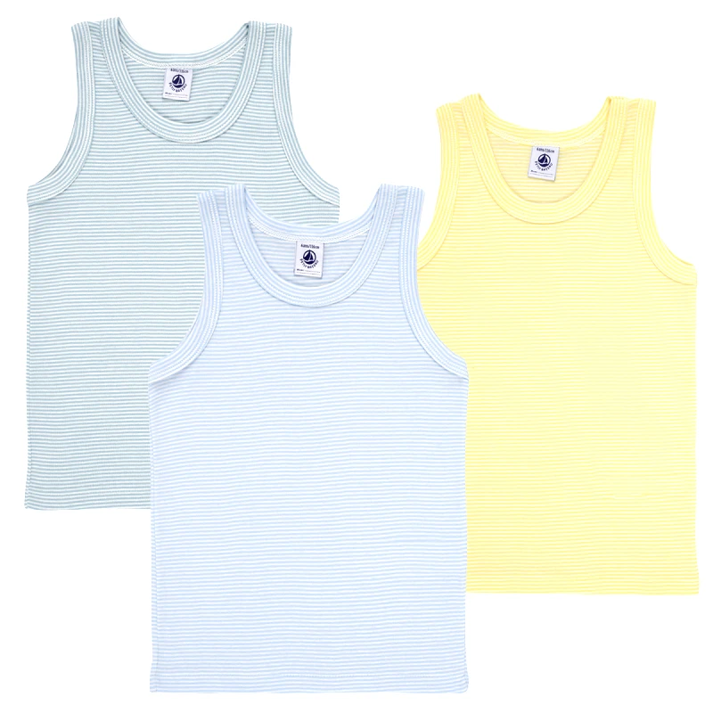 Petit Bateau Αμάνικα/T-shirts χωρίς μανίκια Petit Bateau 3 DEBARDEURS