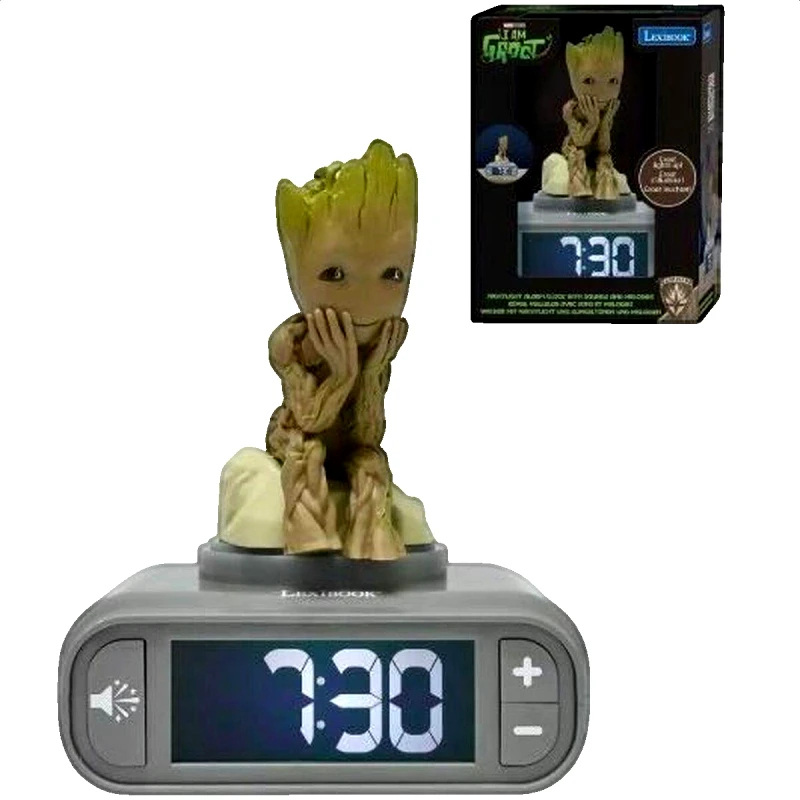 Lexibook Ρολόγια τοίχου Lexibook Réveil Groot avec veilleuse 3D