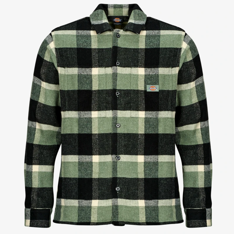 Dickies Μπλουζάκια Dickies PLAID COALING LS SHIRT