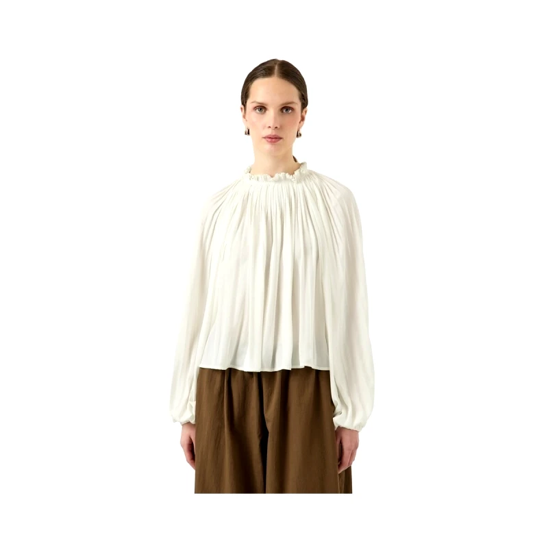 Y.a.s Μπλούζα Y.a.s YAS Noos Top Bella - Pristine