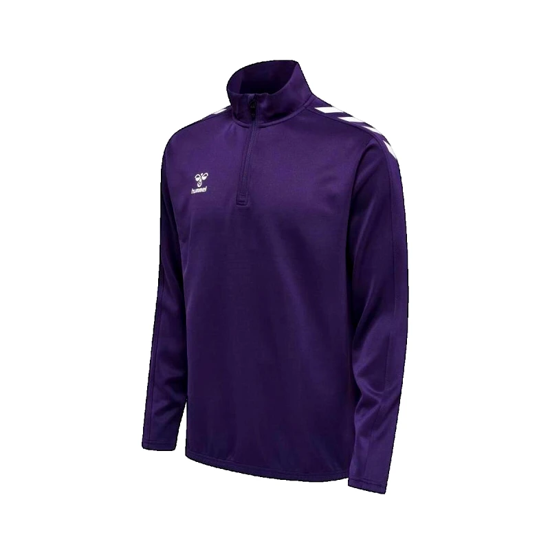 hummel Φούτερ hummel Sweat à col zippé hmlCORE XK violet