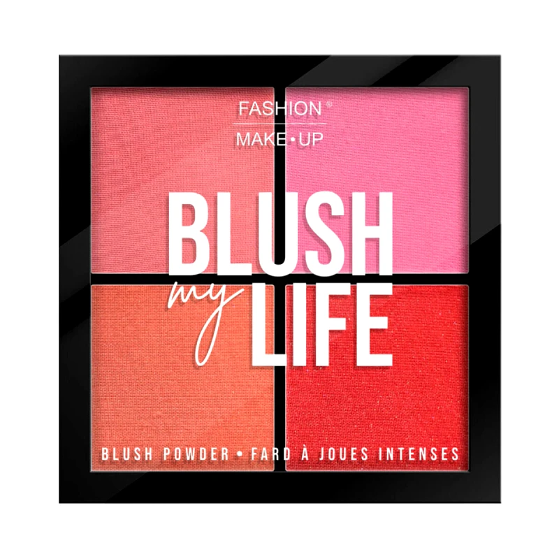 Fashion Make Up Blush & πούδρες Fashion Make Up Blush My Life Palette - 01 Peach Please!