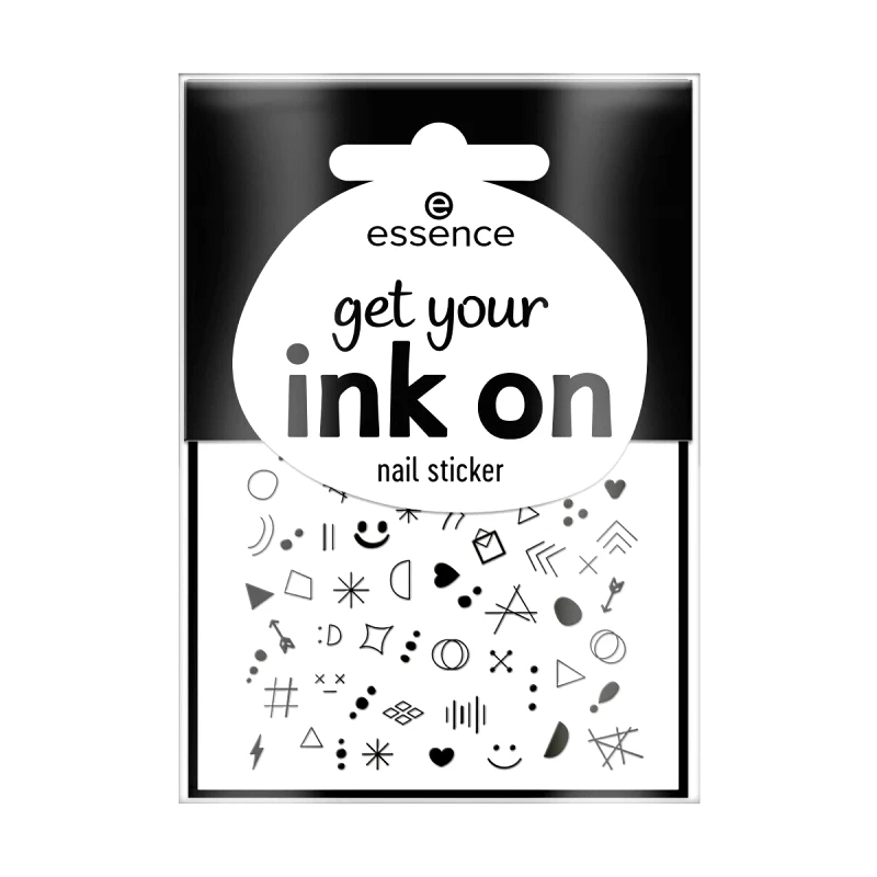 Essence Σετ μανικιούρ Essence Nail Stickers Get Your Ink On