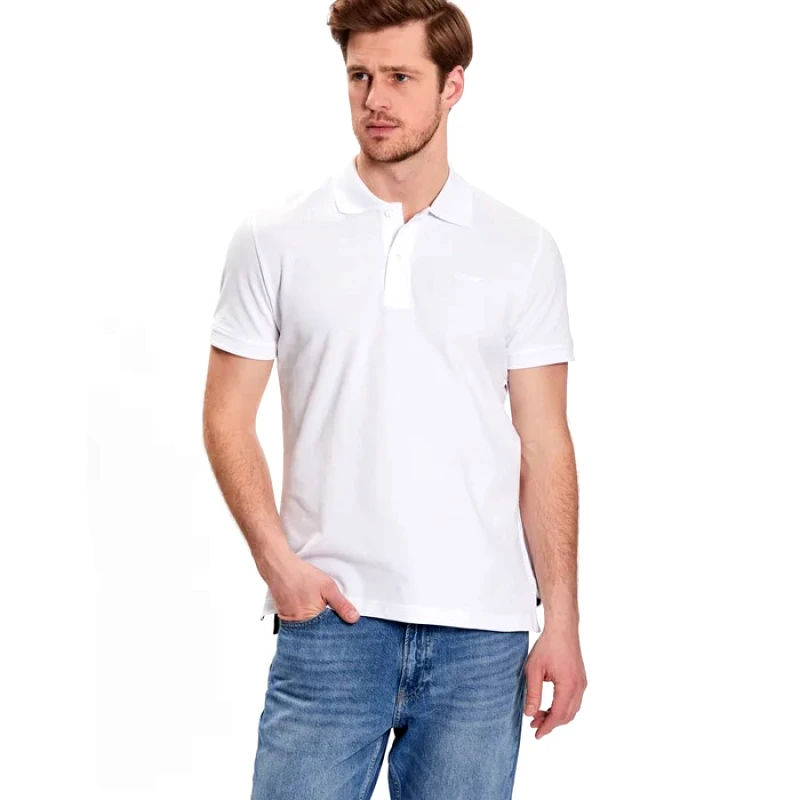 Geox GEOX M3510B T2649 F1492 POLO OPTICAL WHITE