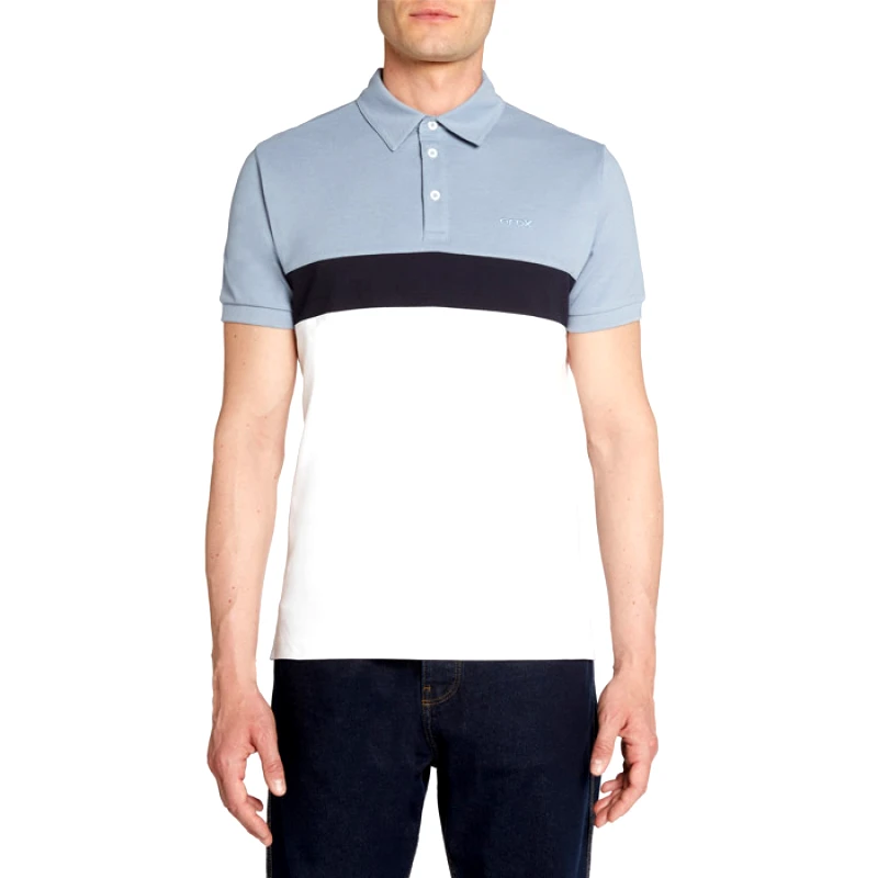 Geox GEOX M3510K T2649 F1695 POLO PIQUET OPTICAL WHITE
