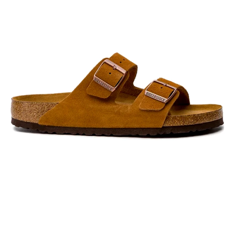 Birkenstock BIRKENSTOCK 102716 LEATHER ARIZONA BS MINK