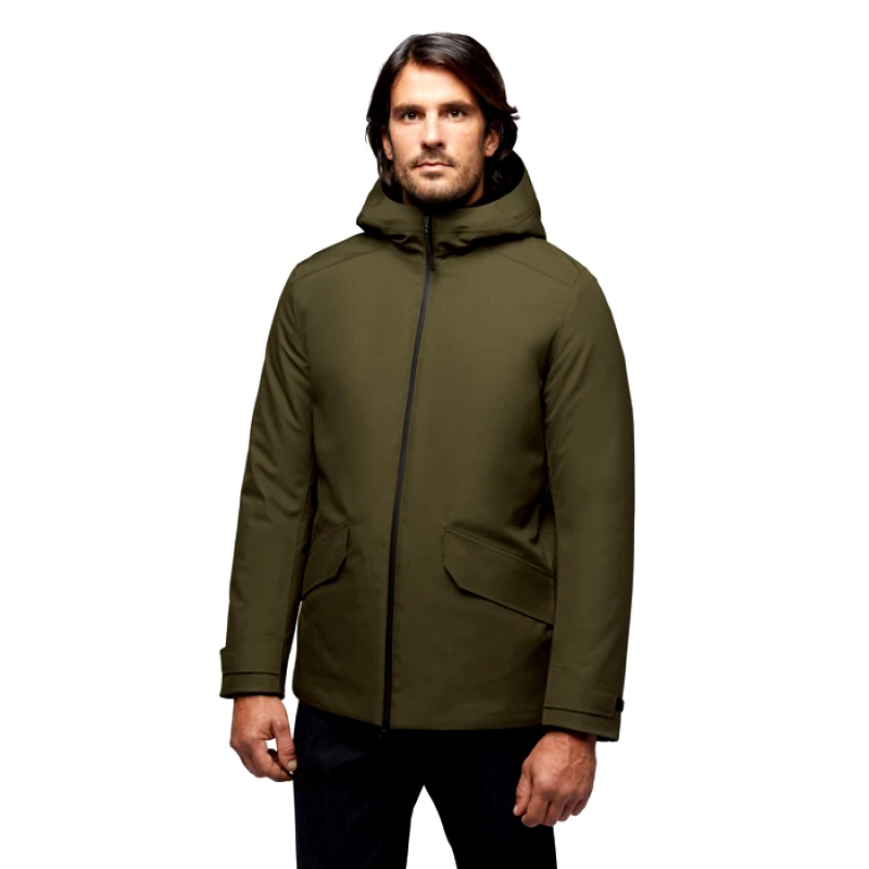 Geox GEOX M3621C T3026 F3415 M CLINTFORD MD PARKA OLIVE