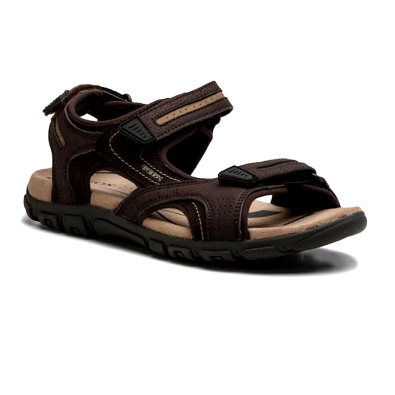 Geox GEOX U8224D 050AU C0705 STRADA SANDAL BROWN