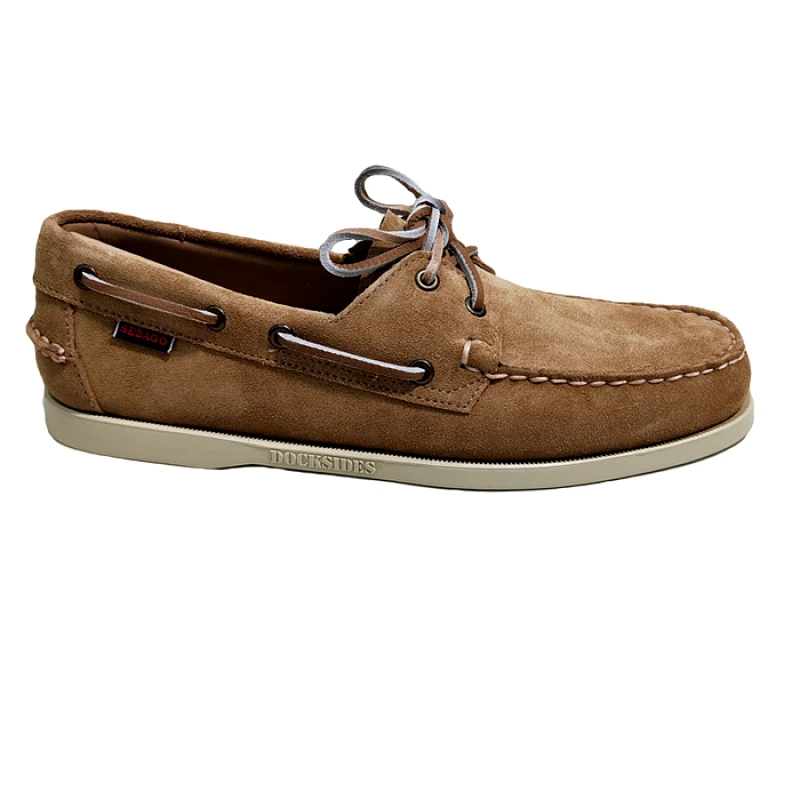 Sebago SEBAGO L7111PTW-W6F PORTLAND FLESH OUT BEIGE PAINT NUBUCK