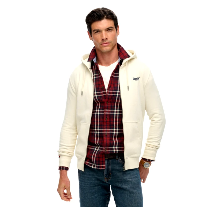 Superdry SUPERDRY M2014128A-NLY ΦΟΥΤΕΡ ΚΟΥΚΟΥΛΑ ΜΠΕΖ LOGO