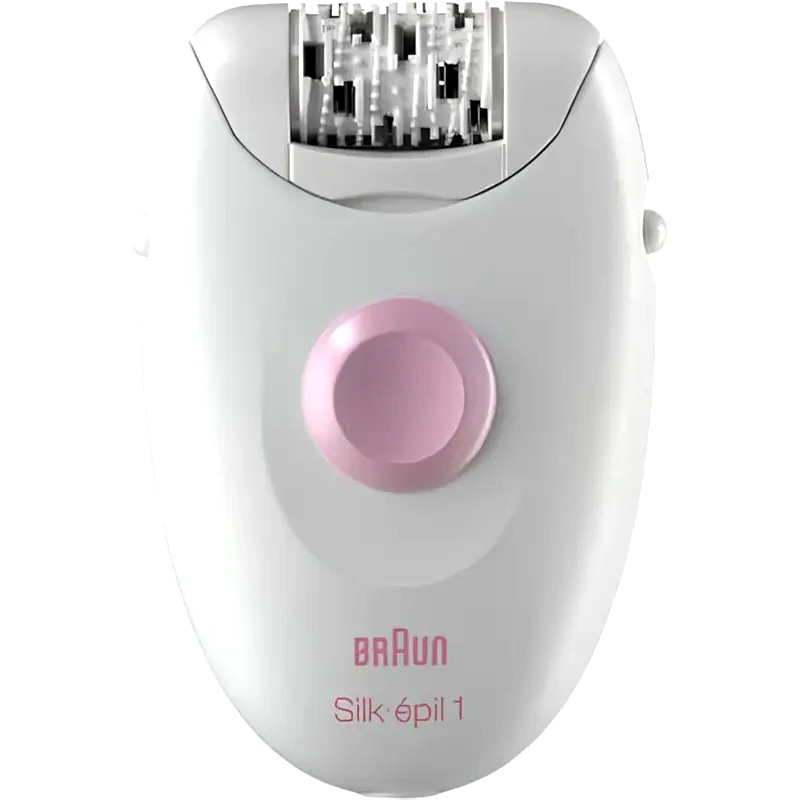 BRAUN Αποτριχωτική Μηχανή Epilator BRAUN SILK-ÉPIL 1 1170 Για Σώμα Ροζ