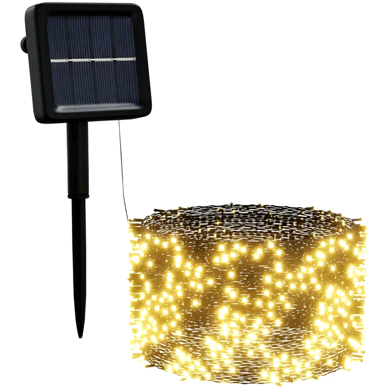 VIDAXL Χριστουγεννιάτικα Λαμπάκια VidaXL 200 LED 5 Τεμάχια - Θερμό Λευκό