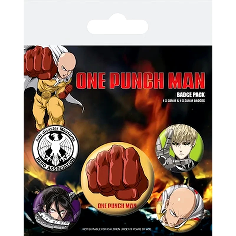 PYRAMID Pins Set One Punch Man