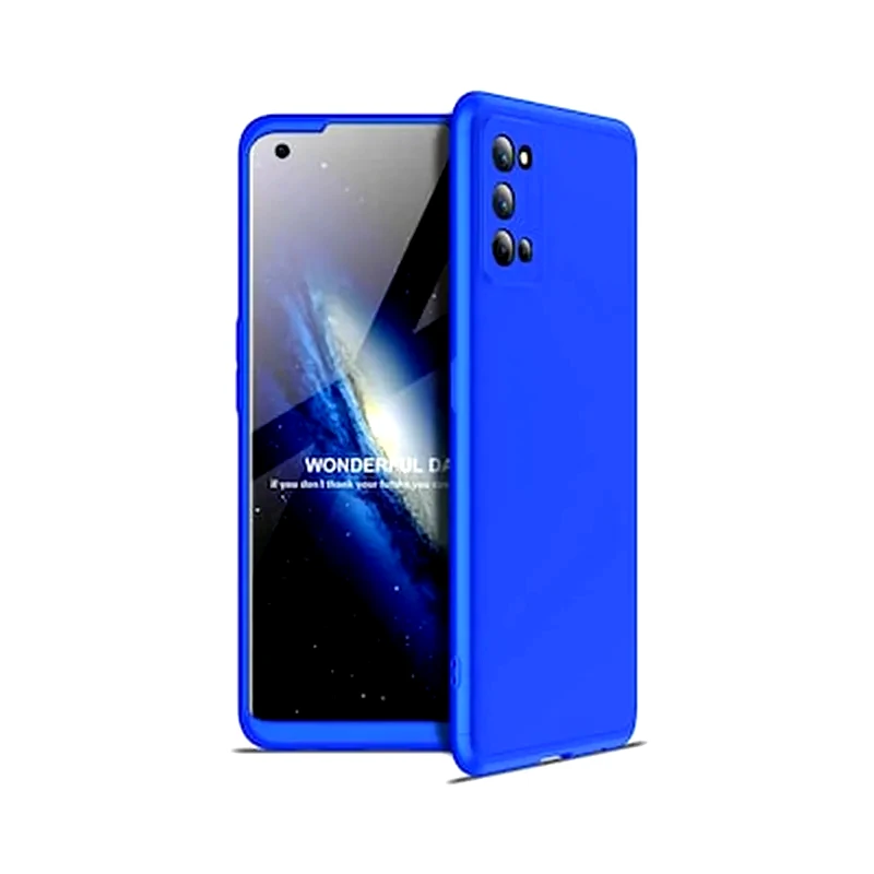 GKK Θήκη Realme 7 Pro - Gkk 360 Full Body Protection - Blue